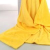 Yellow Lion Infant Flannel Blanket Stuffed Animal Head Baby Blanket