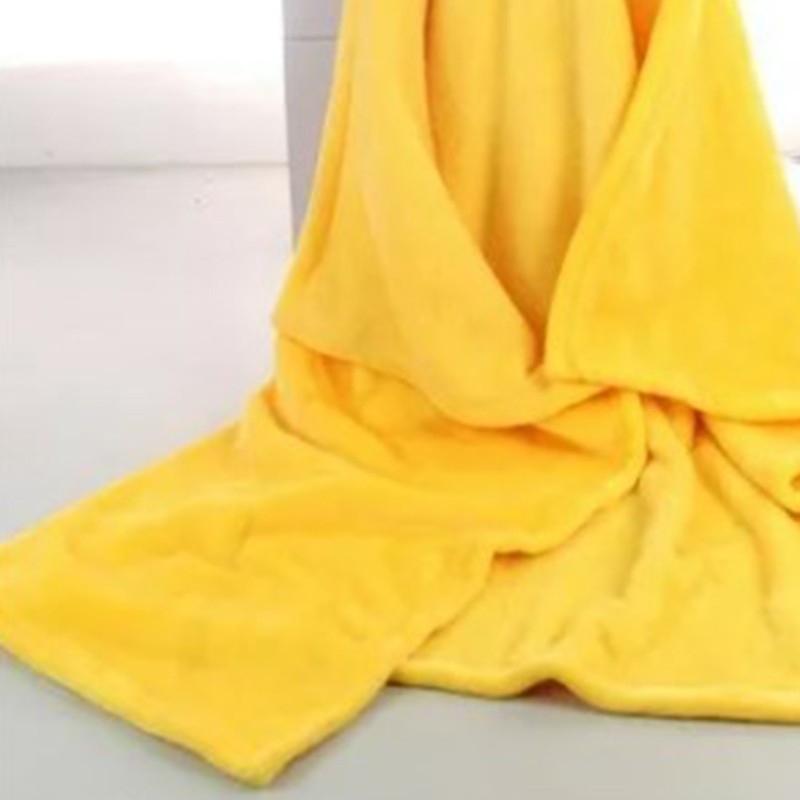 Yellow Lion Infant Flannel Blanket Stuffed Animal Head Baby Blanket