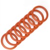 ANCLLO 50 Pack Oil Drain Plug O-Ring #11105 (Orange Color)