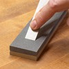 Smith’s 51447 8” Dual Grit Combination Sharpening Stone – Gray