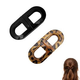 Pinzas magnéticas para el cabello: pinzas magnéticas de fijación fuerte y antideslizantes, diseño 2 en 1 sin costuras para peinados intuitivos en casa y a diario (2 unidades A)