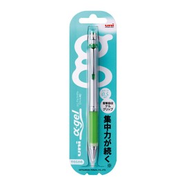 Uni Alpha-Gel Mechanical Pencil 0.5mm, YellowithGreen (M5807GG1P.5)