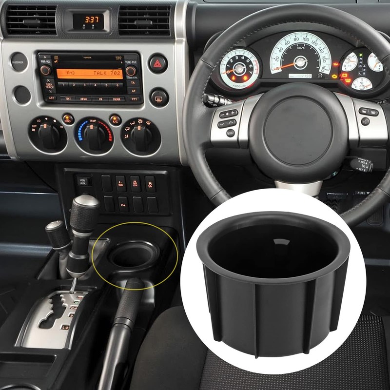 Car Cup Halter Einsatz, 2pcs ABS Dashboard Cup Halter Einsatz
