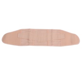 Postpartum Belly Band Polyester Abdominal Binder Support Wrap Belt Body Shaper for Women Red L