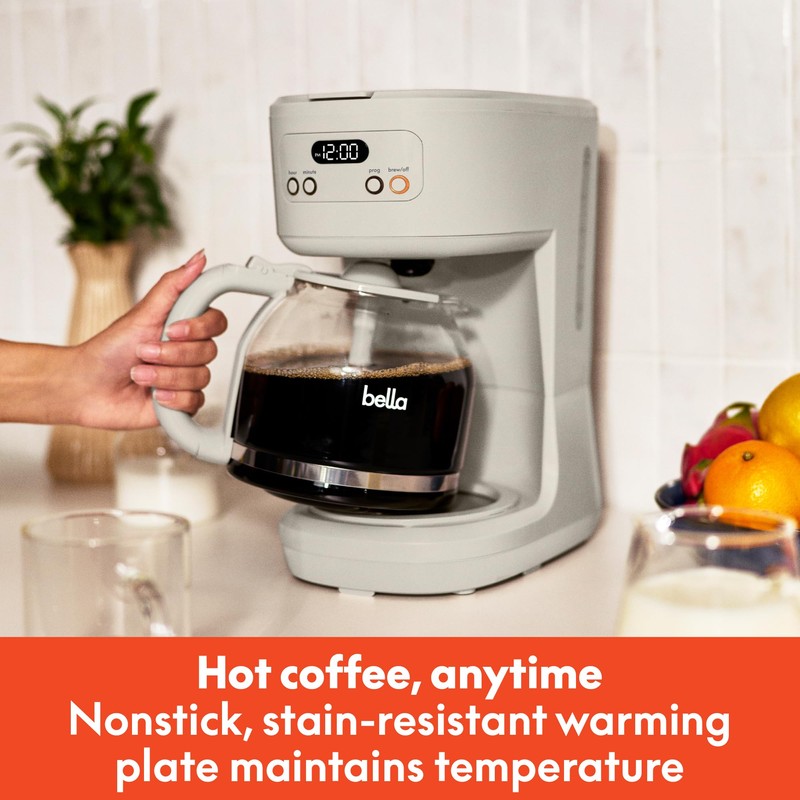 bella 12 cup Programmable Coffee Maker