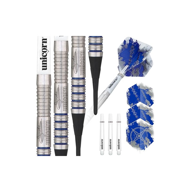Unicorn Soft Tip Professional Darts Set | Gary 'The Flying