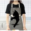 ShopINess Funny and Original Cat Apron for Adults and Children