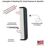 Cat Comb with Silky Smooth Rotating Teeth - Clears Mats