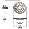 OFXDD Hair Drain Catcher Bathtub Sink, Strainer Shower Drain Protector