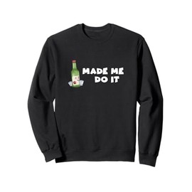 Korean Soju Drink | Funny Soju Made Me Do It Sweatshirt