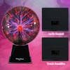 Theefun Blue Plasma Ball: 8 Inch Plasma Globe Touch &