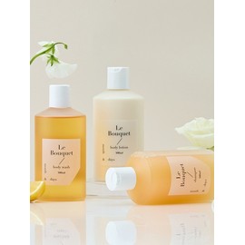 [3SET] Month & Days Perfume Care Le Bouquet Floral Fragrance 300ml (Shampoo 300ml + Body Wash 300ml + Body Lotion 300ml) / [3SET] 먼스앤데이즈 퍼퓸케어 르 부케 플로럴향 300ml(샴푸 300ml+바디워시 300ml + 바디로션 300ml)