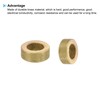 PATIKIL M6 Brass Spacers, 5 Pcs Metal Spacer Brass 6mm