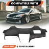 Kojem Black Dashboard Cap Cover Replacement Compatible with 2007-2011 Toyota