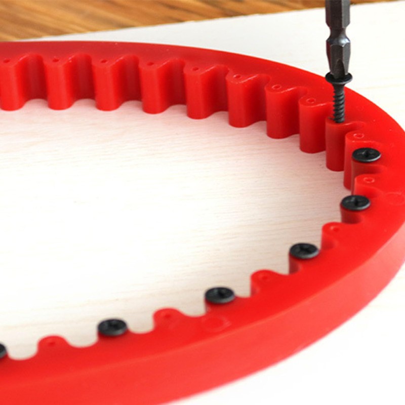 Woodworking profiling strip, gear driven profiling strip, 16 mm spacing,