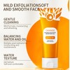 2PC Natural Orange Exfoliating Gel, Gel Exfoliante, Moisturizing Smoothing Tighten