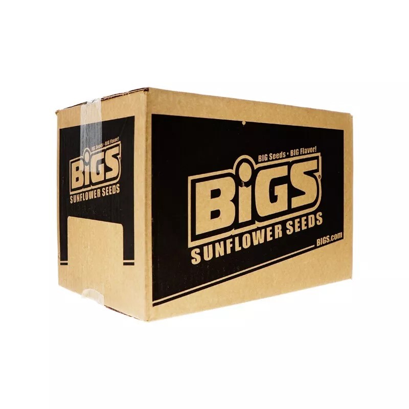 Bigs Salted & Roasted Original Sunflower Seeds - Bag 12