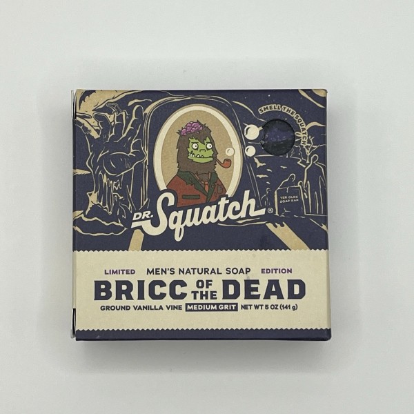 DR. Squatch Dr Squatch Bricc of the Dead Soap Halloween