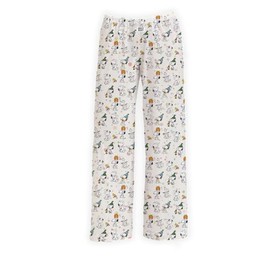 BRIEF INSANITY Soft Pajama Pants for Women & Men, Comfortable Lounge Pj Pants with Elastic Waistband, Comfy Pajama Bottoms with Snoopy Party Design, X-Large