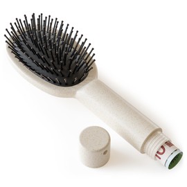 Evergreen Labs Hair Brush with Secret Compartment - Small Money Hiding Place - Key Hiding Place Only for Small Keys - Discreet Money Box for Valuables - Can Safe - Hidden Safe - Beach Safe - Tanning