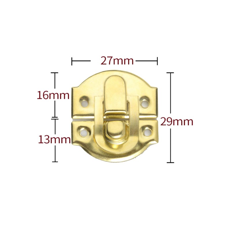 20Pcs Latch,Toggle Catch Latch Clasp,Jewelry Box Lock Buckle for Packaging,Gift