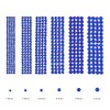 Jollin 3456pcs Flatback Rhinestones Glass Charms Diamantes Gems Stones for