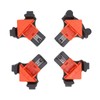 4Pcs Woodworking Angle Clamps Corner Clip Fixer Tool 60 90