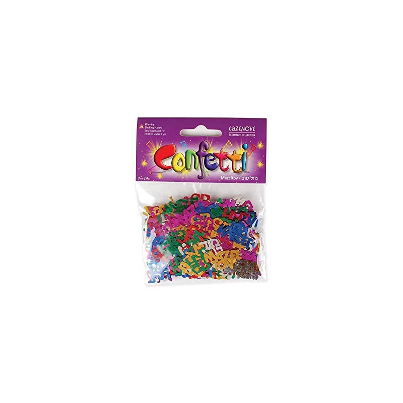Mazel Table Confetti, Multi-Colour