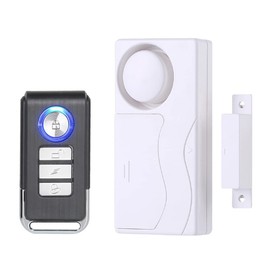 Lancoon Door Window Sensor Alarm, Remote Control, Wireless Magnetic Alarm, Anti-Theft Protection, DIY Installation for Home, Apartment, Business, Pool, Garage