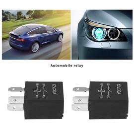 The Lord of the Tools 4PCS Car Relay 4 Pins 12V 30A Relay Multifunction Plug-in Relay for Cars Trucks Air Conditioners Oil Pumps Automotive Replacement Parts