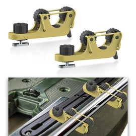 2 PCS Extend Kayak Paddle Holder Kayak Track Mount Accessories for Holding Standard Paddle, Kayak Oar Holder Kayak Rail Accessories for Fishing Kayak