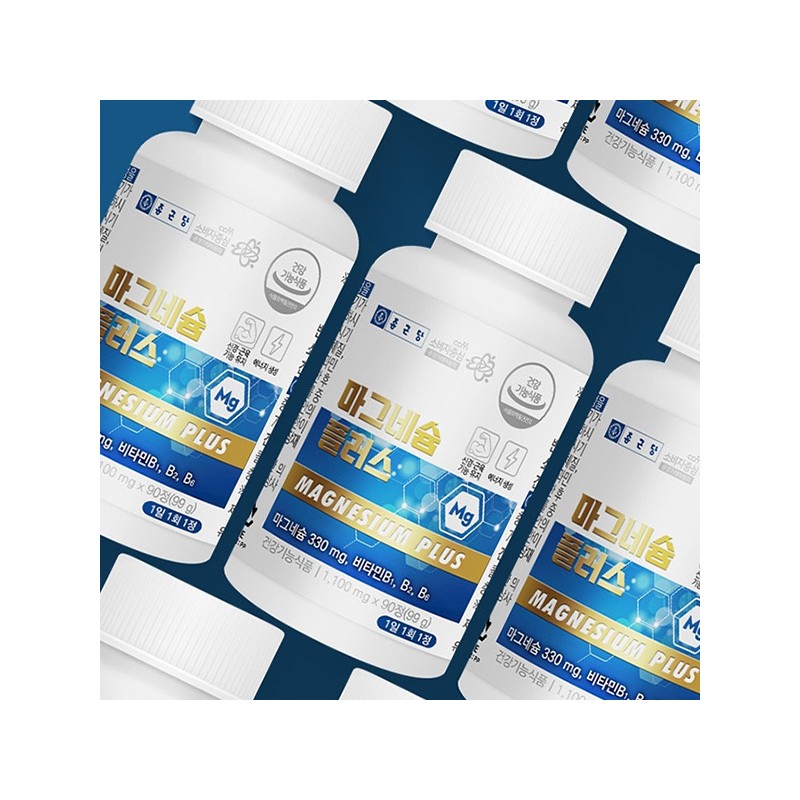 Chong Kun Dang Magnesium Plus Quadruple Functional 1100mg 90 tablets