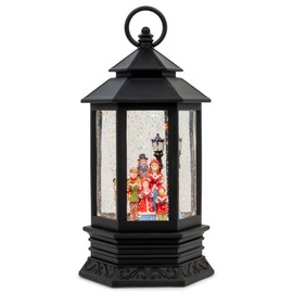 RAZ Imports 2021 Holiday Water Lanterns 10" Caroler Musical Lighted Water Lantern