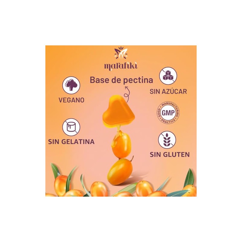 Marafiki- Gomitas Omega 3 6 7 9 para Mujer Suplemento