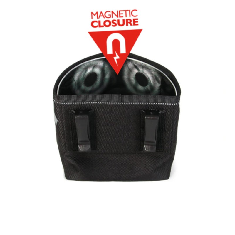EzyDog Snakpak Treat Bag, Black