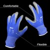 ANSIO 5 Pairs, Medium Size PU Coated Nylon Non Slipy