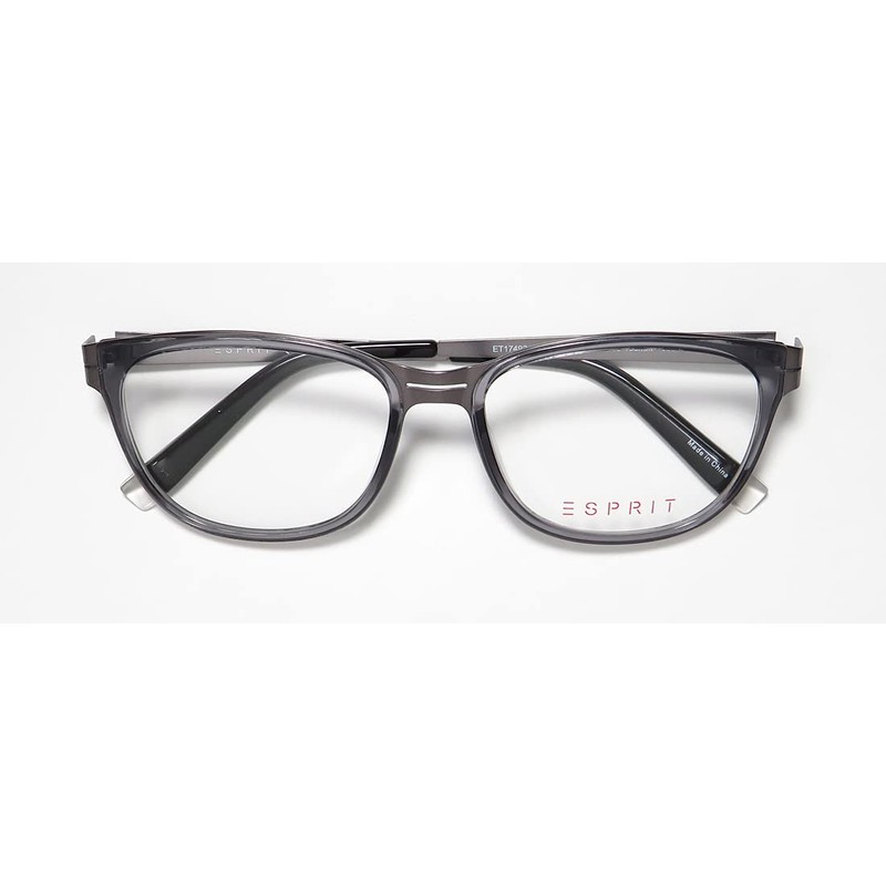 Esprit Women's Eyeglasses ET17492 ET/17492 505 Gray Full Rim Optical
