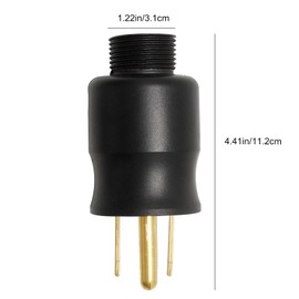 GMAPATS 219258 Multi-Voltage Power Adapter Plug, Replacement for Millermatic 211 Replacement for Hobart Handler 210MVP MIG Welder with 4-Pin Multi-Voltage Input Power Cord, 230 Volt 6-50P