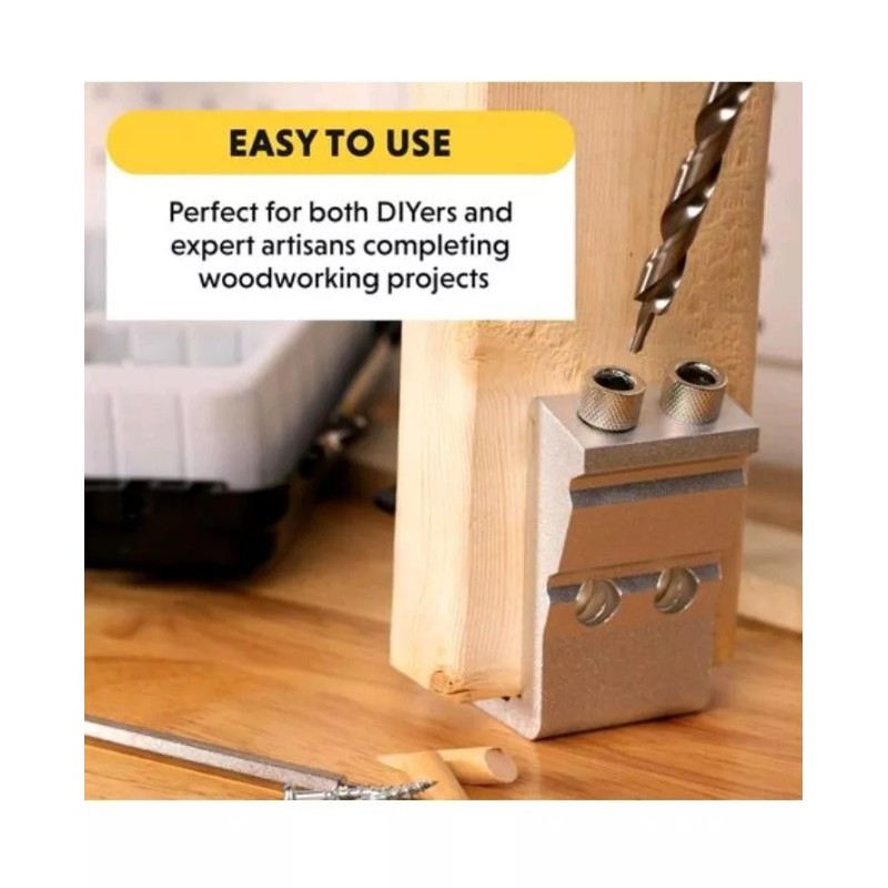General Tools® EZ Pro Deluxe 76-Piece Pocket Hole Jig Kit