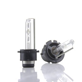 KYOUDEN HID Bulb D2C D2S D2R Genuine Replacement HID Burner 35W/55W Compatible with 4300K/6000K/8000K/10000K 12V/24V D2 HID Valve, HID D2 Burner, Set of 2 (6000K)