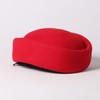 Small Top Hats for Women Millinery Beret Wool Felt Fedoras