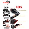 Whip 30" Red Horse Crop for Cosplay Faux Leather