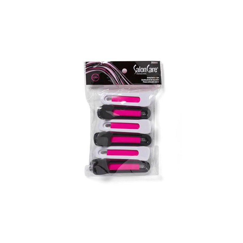 Salon Care Shorty Section Clips
