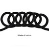 Cotton Rope, 3 Pack 32 feet 10m Black Soft Rope