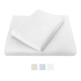 Bambury Chateau Flat Sheet Flat Sheet, Single, White