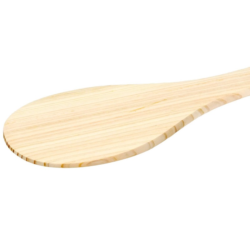 Umezawa 223241 Wooden Hinoki Rice Spoon, 9.4 inches (24 cm),