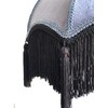 Tristan Home Premium Classic Victorian Style Bell Shape Scallop Velvet