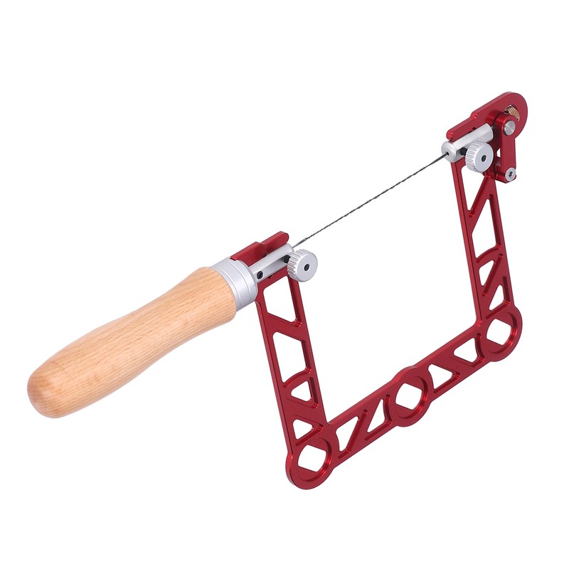 Mini Woodworking Hand Saw U Shape Wooden Handle Coping Saw