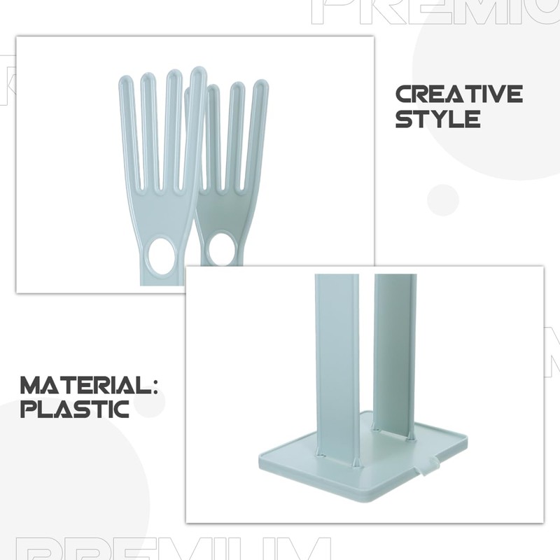 DOITOOL Kitchen Glove Holder Multi-Functional Drain Rack for Sink Side