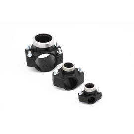 Gebo 13212501 PE Pipe Drilling Saddle 25 mm x 1/2 Inch Internal Thread Clamps Sprinkler Connection Drilling Clamps